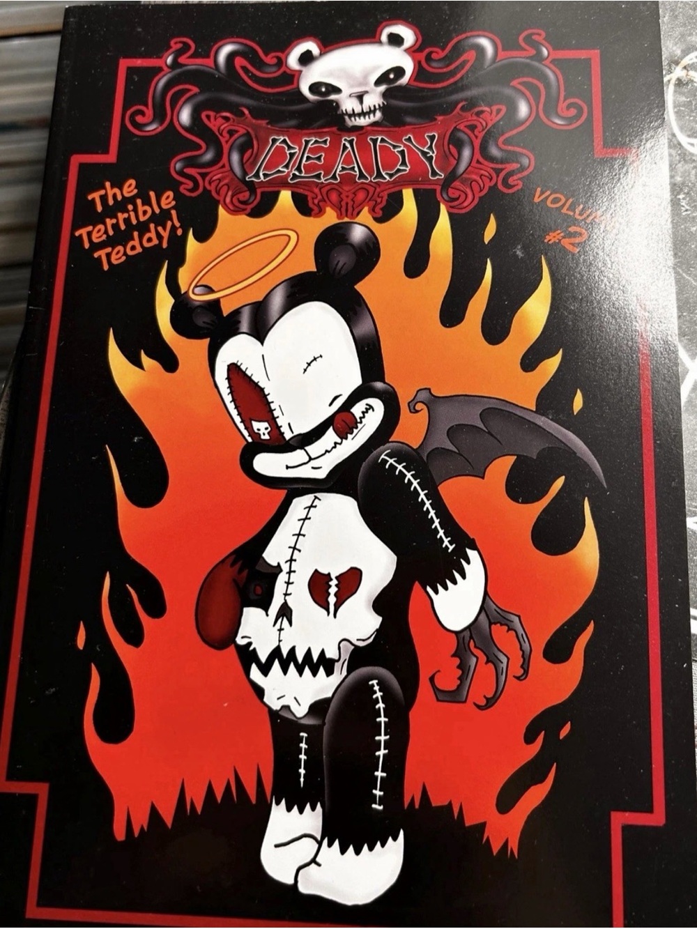 DEADY TEDDY VOL #2  VOLTAIRE  2004  1ST PRINT  SIRIUS ENTERTAINMENT
